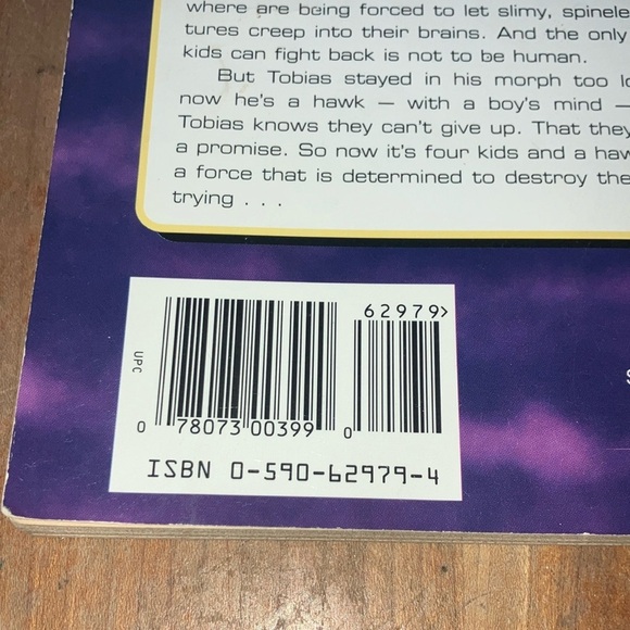 Vintage Animorphs children’s series- book #3 The Encounter - Picture 3 of 7